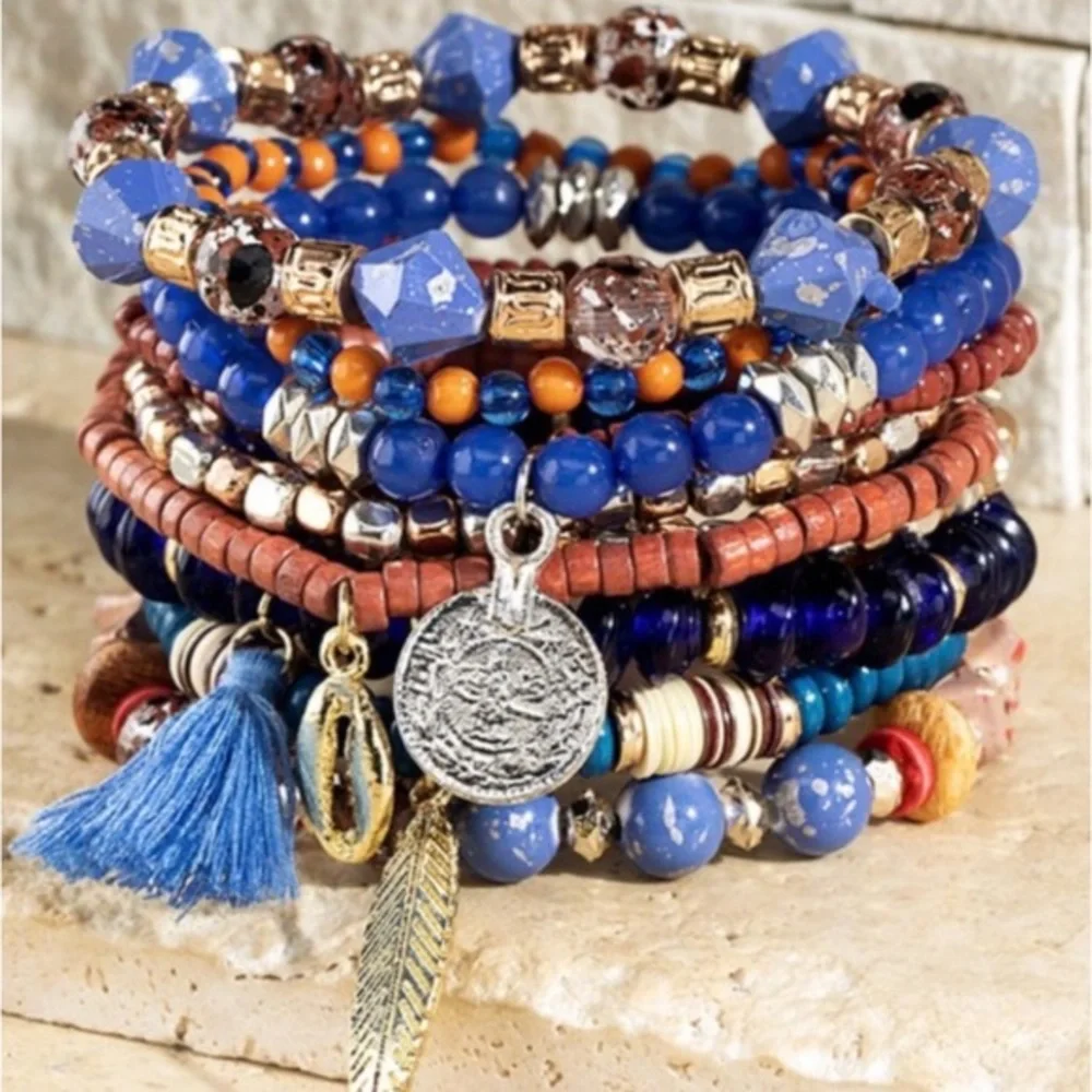 Aruba Stackable Bracelet Set - Picture 2 of 6
